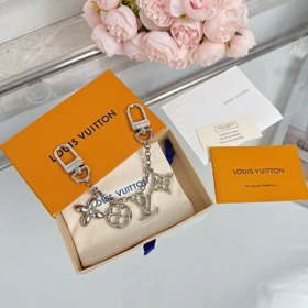 Louis Vuitton LV metalowy łańcuch kwiatów i liter sznurka torba łańcuch wisiak-4010  