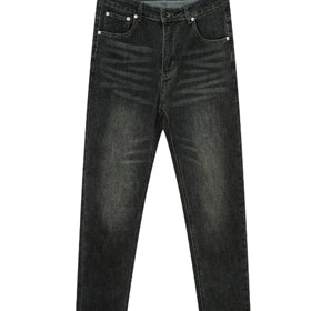 Stone Island High Stretch umyte z powrotem kieszeni haftowane odznaki dżinsy-2878  