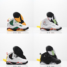 Jordan True Flight ulepszony High-Top Retro Basketball Buty dla dzieci-4147  