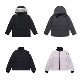 Canada Goose wodoodporny i wiatroodporny ultralekki kurtka z kapturem lekki puffer w dół kurtka-4292  