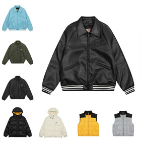 Corteiz Kamienik wykończyć Quilted satyn wyłożony długi rękaw izolowany kurtka-4328  