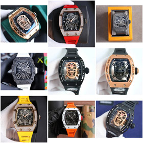 Richard Mille AMG Zegarek szkieletowy-4713  