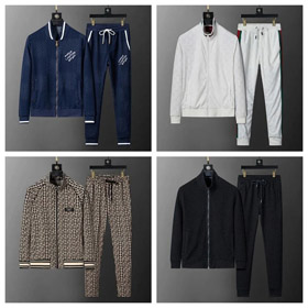 Louis Vuitton LV Gucci wszechstronny i klasyczny garnitur mody zestaw-4843  