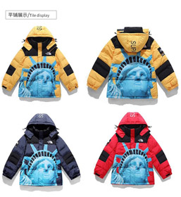 NORTH FACE nowa luźno dopasowana wyściełkowana kurtka-4851  