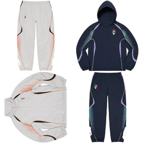 Najwyższy Tydzień 11 x Umbro współpraca z kapuchonem ściganie garnitur-4853  