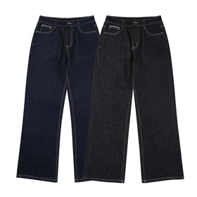 Cleanfit proste luźne proste jeans-4915  