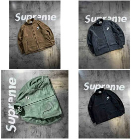 Nowa luźno dopasowana, ciepła kurtka z fleece Nike-5080  