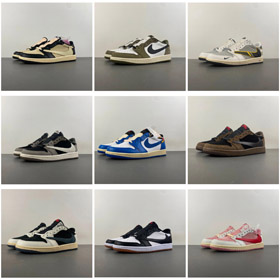 Nike Travis Scott x Fragment Design Low-Top Skate Buty-5104  