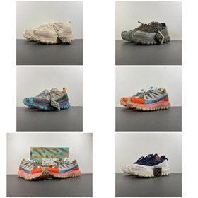 Moncler Trailgrip Amoeba siatki okrągłe palce grubo sprzedawane niskie top obuwie wypoczynkowe-5114  