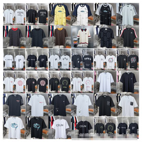 Balenciaga Givenchy Gucci Nowa Kolekcja Loose Fit Uniwersalna koszulka z krótkim rękawem-5330  