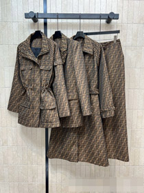 Nowy zestaw kostiumów z żakardem Fendi-5365  