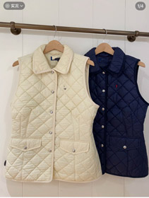 Polo Ralph Lauren nowo przybycie przycisk-w dół kołnierz quilted bawełna kamizelka-5374  