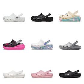 Crocs x Puff & Bea Crocs Platforma Sandały-5568  