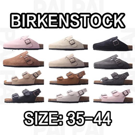 Birkenstock London Stylowe i wygodne skórzane zamsze buty-5580  