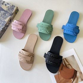 Dior rzepki pas otwarte sandały-5617  