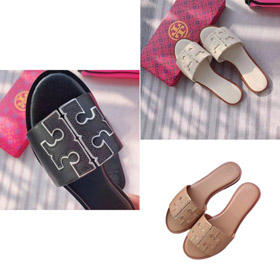 Tory Burch jednoczęściowe sandały poślizgowe-5626  