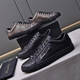 Philipp Plein nowe oddychające buty z prawdziwej skóry-5754  