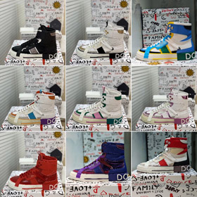 Dolce & Gabbana DG nowe koszulki oddychające high-top buty tenisowe-5761  