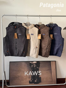 Patagonia lekka kamizelka bawełniana z kapturem-5872  