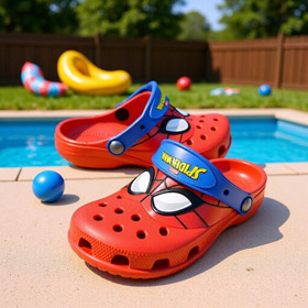 Nowe Crocs Spider-Man Marvel współpraca clogs-5969  