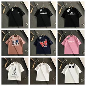 Balenciaga Fashion Koszulki Koszulki (40 CP) -1236  